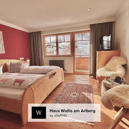 Haus Wallis By Stayfritz - Ski-In Ski-Out Zimmer 'Garni' Am Arlberg ワース エクステリア 写真