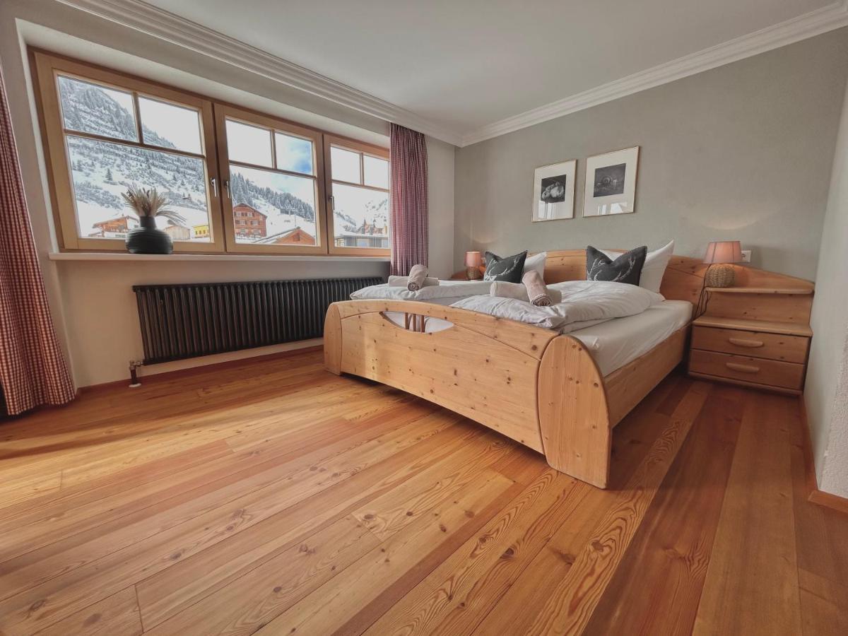 Haus Wallis By Stayfritz - Ski-In Ski-Out Zimmer 'Garni' Am Arlberg ワース エクステリア 写真