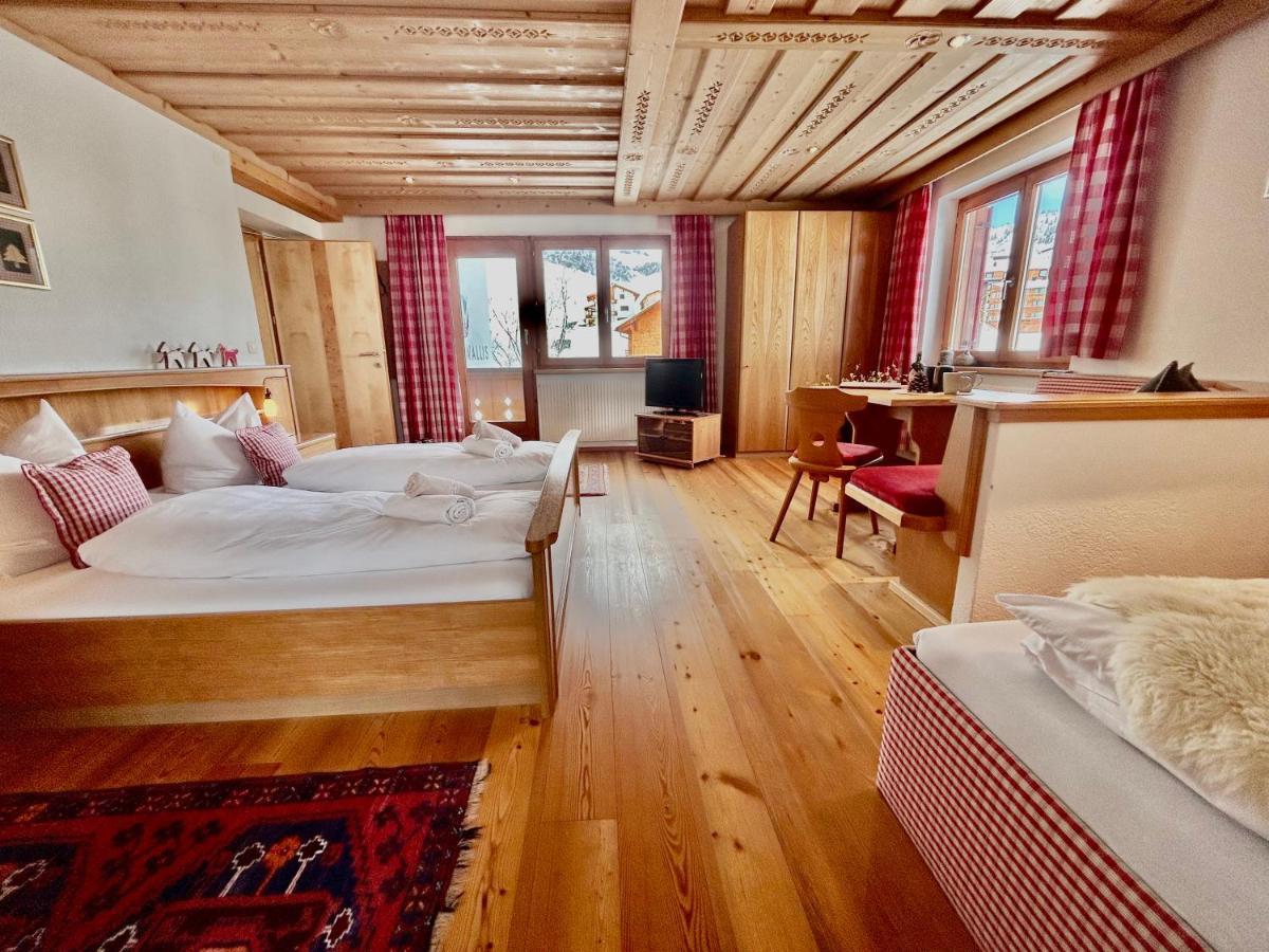Haus Wallis By Stayfritz - Ski-In Ski-Out Zimmer 'Garni' Am Arlberg ワース エクステリア 写真