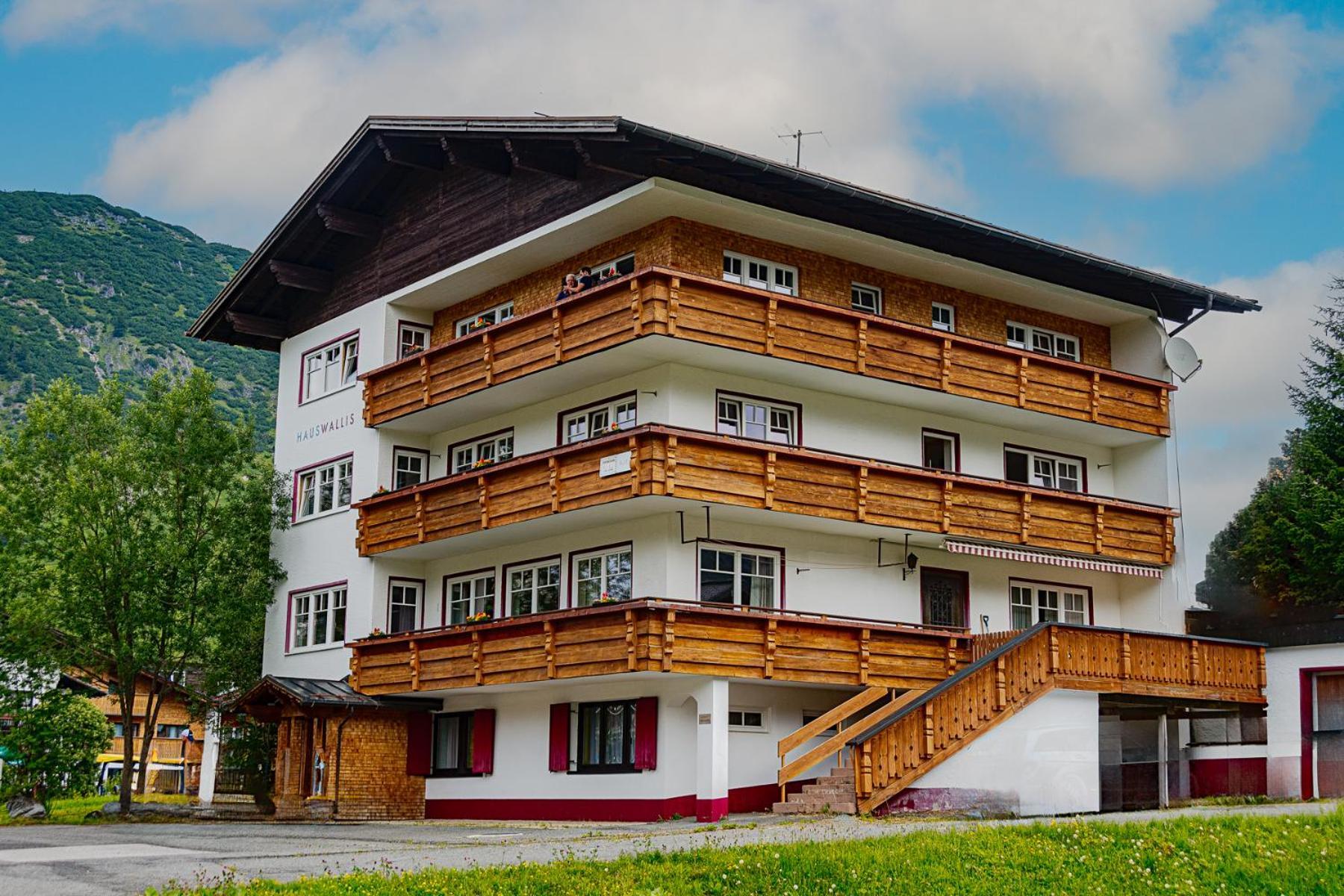 Haus Wallis By Stayfritz - Ski-In Ski-Out Zimmer 'Garni' Am Arlberg ワース エクステリア 写真