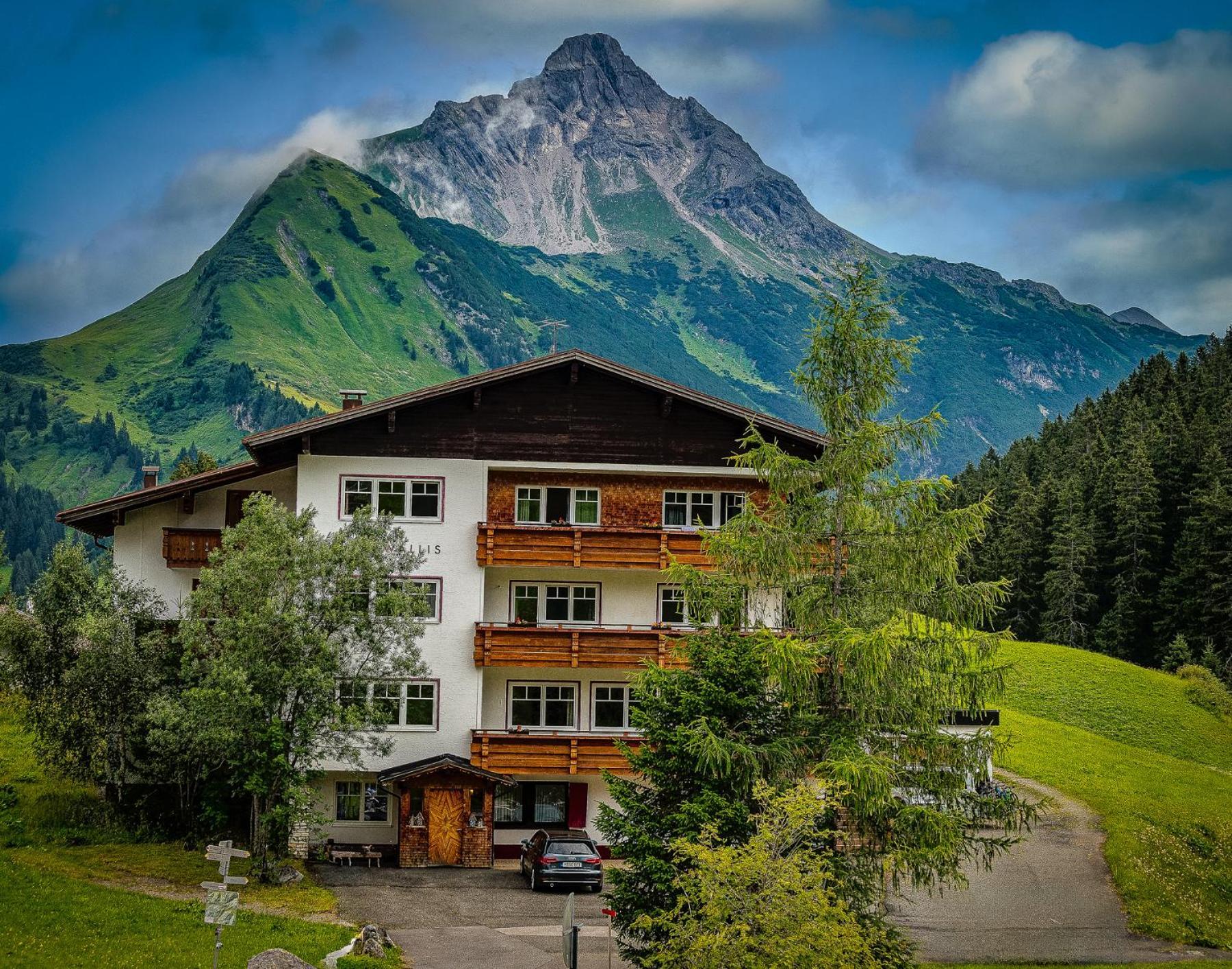 Haus Wallis By Stayfritz - Ski-In Ski-Out Zimmer 'Garni' Am Arlberg ワース エクステリア 写真